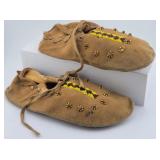Beaded Native American Indian Moccasins