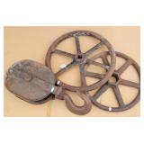 Primitive Pulley & Valve Handles