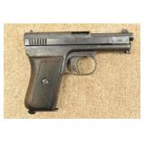 Waffenabrink Mauser 1910 6.35 .25 acp Pistol