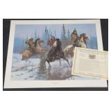 Chuck DeHaan Signed #9 Print THE ENCOUNTER