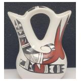 Native American Wedding Vase Signed