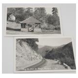 (2) Camp Nelson Soda Spring, California Postcards