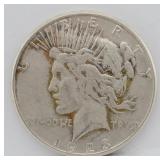 1923-S Peace Silver Dollar - F