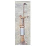 Antique Hand Crank Gas Pump