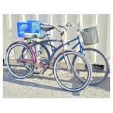 Santa Fe & Schwinn His & Hes Bikes w/ Baskets