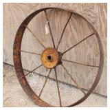 Antique Wagon Wheel