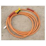 Rubber Water Hose w/ Spray Nozzle