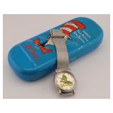 1997 Dr Seuss Grinch Wrist Watch w/ Case
