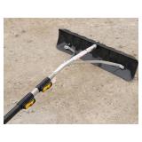 Telescoping Roof Rake for Snow Removal