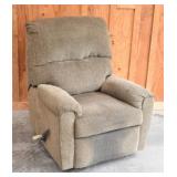 Brown Velour Recliner
