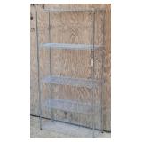 Freestanding Wire Shelving Unit