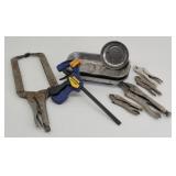 Irwin Clamps, Vise Grips, Magnetic Trays...