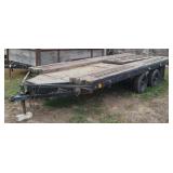 Homemade 16x7 Flatbed Trailer