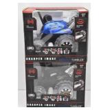 (2) Sharper Image Thunder Tumbler RC Cars