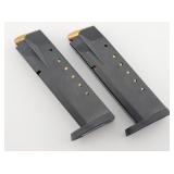 2x 15rd S&W Handgun Magazines with (30rds .40S&W)