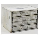 Industrial Metal 4 Drawer Storage Cabinet...