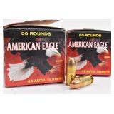 (100rd) .45 ACP FMJ Ammo