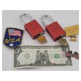 Novelties and Collectibles: USA Patch, Flag ...