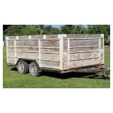 Homemade 8x12 Utility Trailer