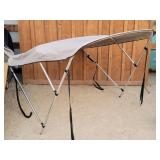 3 Bow Bimini Top Boat Canopy