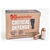 (20rd) .40 S&W FTX Critical Defense Ammo