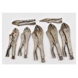 (7) Vise-Grip Locking Pliers