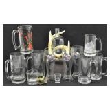 Steins, Mugs, Glasses: Jagermeister, Silver,