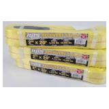 (3) RPS Outdoors Recovery Straps 2" x 20
