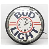 1990s Bud Light Neon Clock