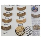 Harley Davidson HOG Rocker Pin - Back ...