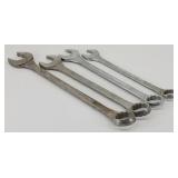 (4) Drop Forged Large Combo Wrenches 13/8-2"