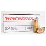(50rd) .40 S&W FMJ Ammo