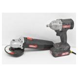 Hyper Tough Corded Angel Grinder & 20V Impact ...