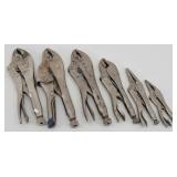 (6) Irwin Vise Grip Locking Pliers