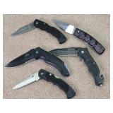 Coll of Folding Knives incl: Piranha X, Master ...