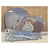 Various Hand Saws & Saw Blades