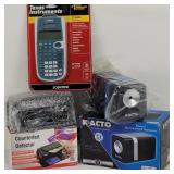 Counterfeit Detector, Electric Pencil Sharpener...