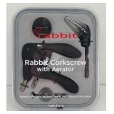 Rabbit Corkscrew w/ Aerator NEW