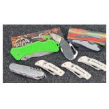 Coll of Knives incl: Buck Pocket - Deer ...