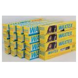 (20) Boxes Waxtex Waxed Paper 75 Sq. Ft. Each