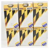 (6) Napa Gold 3379 Fuel / Water Separator