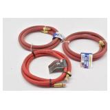 (3) GOOD YEAR / TEKTON Rubber Whip Hoses