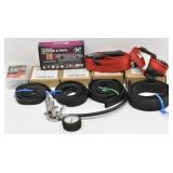 Variety Lot: 2-Ratchet Straps, Leather & Vinyl ...