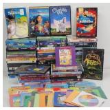 (105) DVD MOVIES Family, Cartoons, Kids