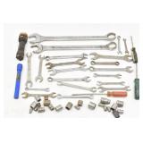 Combo Wrenches, Sockets, Flash Lights
