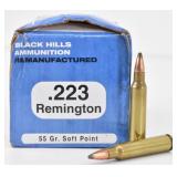 (50rd) .223 Rem Remanufactured Ammo