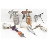 (6) Various Paint Spray Guns