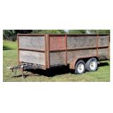 Homemade 7x14 Utility Trailer