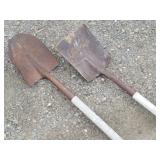 (2) Shovels