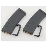 2x PMAG 30rd AR/M4 Magazines with (60rds .223)
